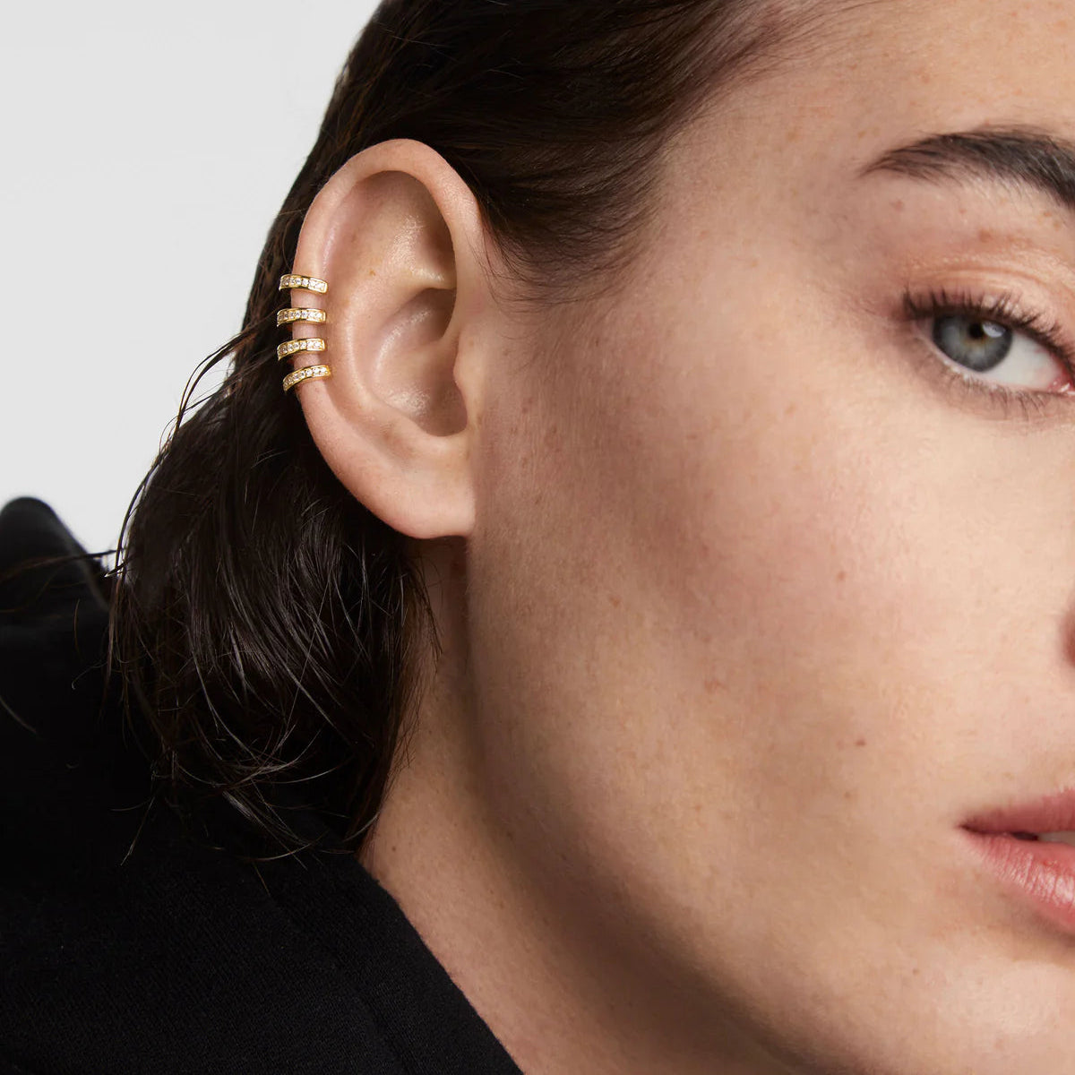 Thunder Ear Cuff - Trendy Punk Gothic Ear Cuff Jewelry for Women - Perfect for Concerts, Parties & Everyday Fashion Accessories