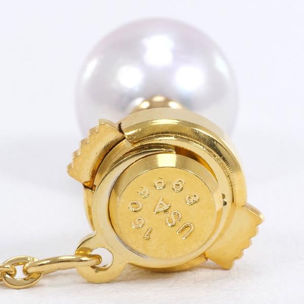 18K Yellow Gold Pearl Pin Brooch - Elegant Alloy Jewelry for Women, Perfect for Weddings, Parties & Special Occasions
