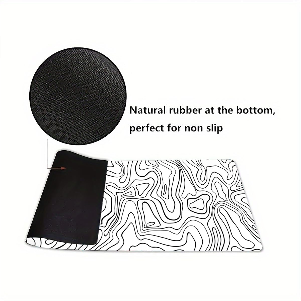 Premium XXL Gaming Mouse Pad with Non-Slip Rubber Base & Stitched Edges - Large Extended Keyboard and Mouse Desk Mat for PC, Laptop, Office & Gaming Setup (Black) - Perfect for Esports, Work from Home & Computer Workstations