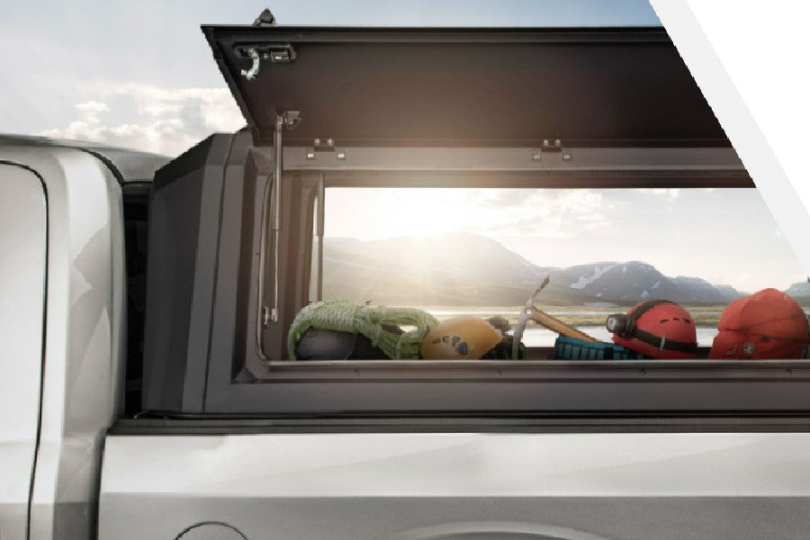 2015-2023 Chevrolet Colorado Extended Cab 6' Bed RSi SmartCap EVOa Adventure Truck Canopy - Durable Aluminum Truck Topper for Off-Road Camping & Overlanding Adventures