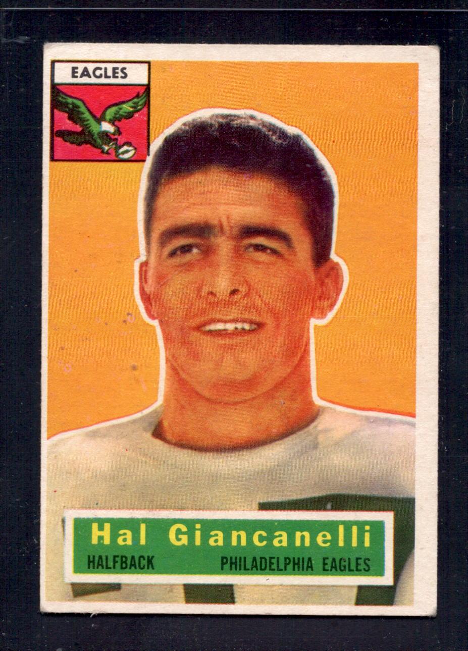 1956 Topps #16 Hal Giancanelli Philadelphia Eagles Vintage Football Card - Perfect for Collectors, Sports Memorabilia Displays & NFL Fan Gifts