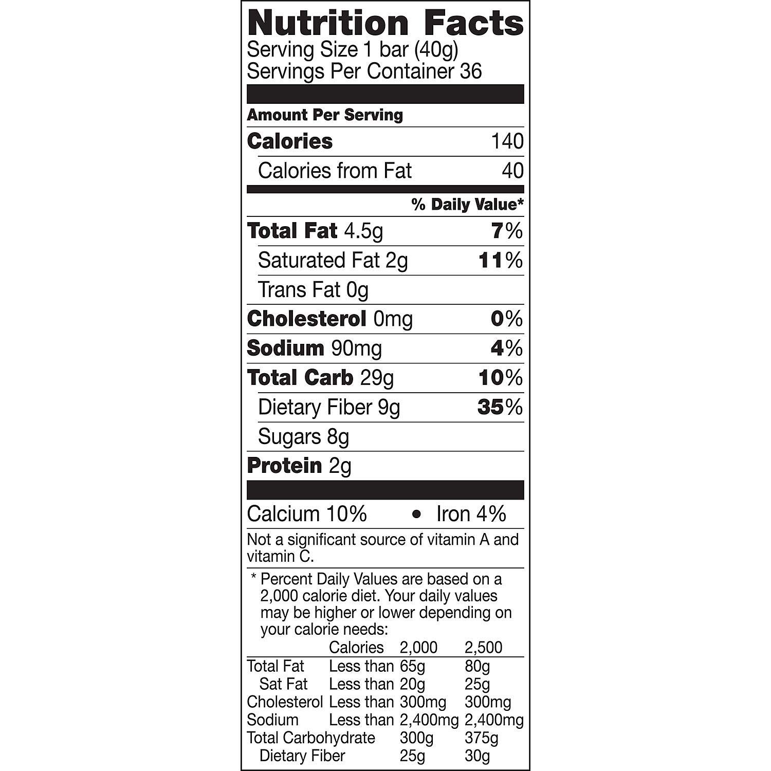 Fiber One Oats & Chocolate Granola Bars - 128 Count Pack | Healthy Breakfast & Snack Bars for Adults & Kids | Perfect for On-the-Go, Office, School & Hiking