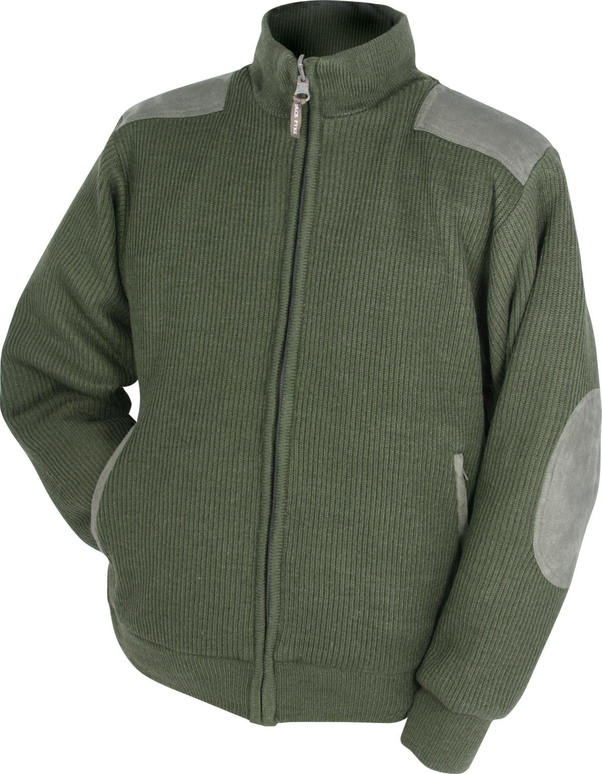 Jack Pyke Men's Countryman Jumper - Waterproof Hunting Jacket for Outdoor Activities in Hunters Green - Perfect for Hunting, Fishing & Camping Adventures