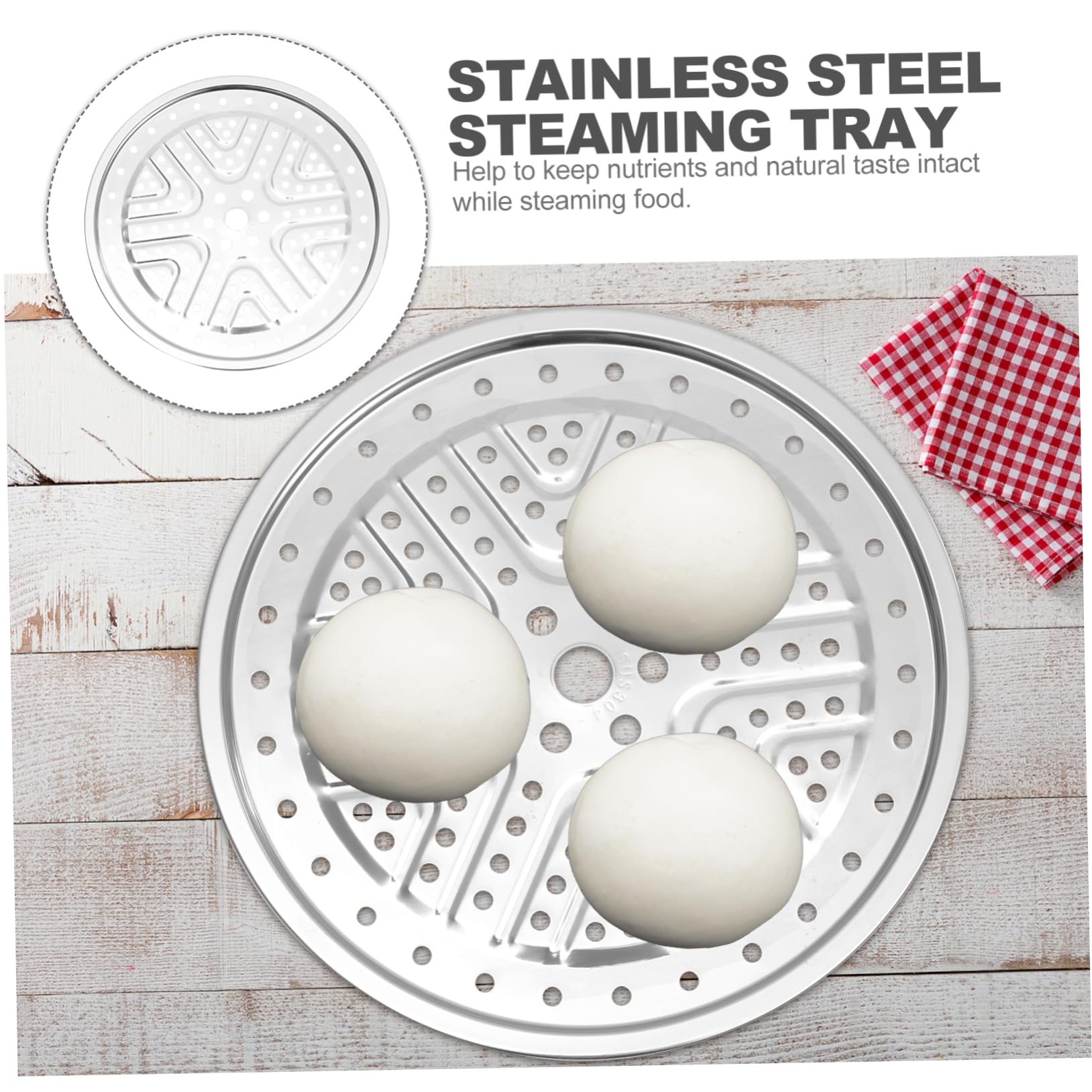 DOITOOL Stainless Steel Steamer Rack - Multi-Purpose Soup Pot Rack, Pressure Cooker Rack & Canning Rack for Cooking, Steaming & Food Preservation | Perfect for Home Kitchens, Canning Jars & Meal Prep