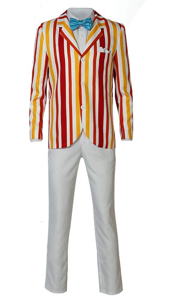 Premium Men's Bert Costume from Mary Poppins - Halloween Cosplay Outfit for Adults - Perfect for Comic Con, Dress Up Parties & Themed Events
