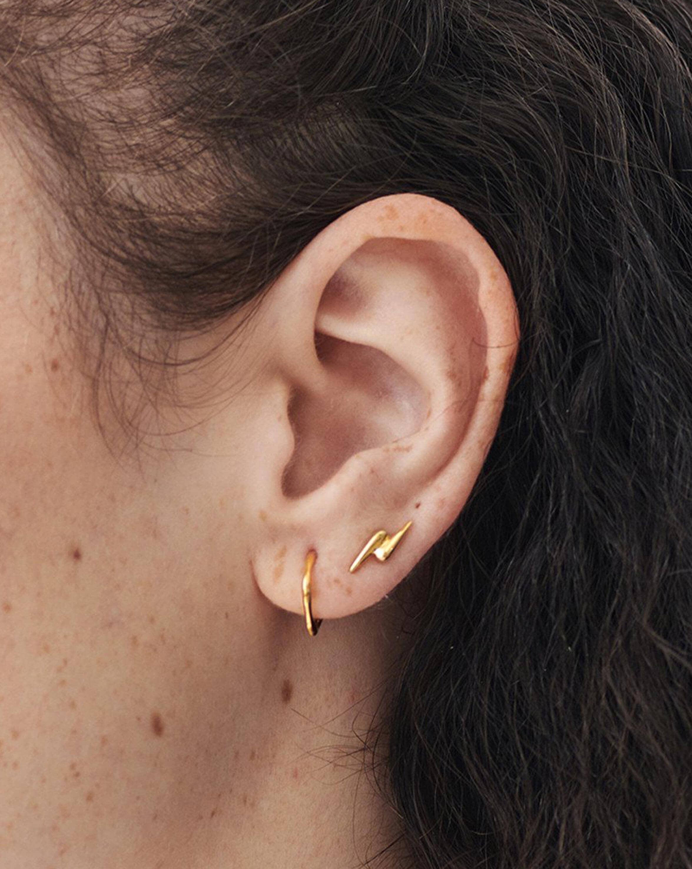 Double Claw Stud Earrings for Women - Hypoallergenic Stainless Steel Minimalist Earrings for Everyday Wear | Perfect for Gifts, Parties & Casual Outfits
