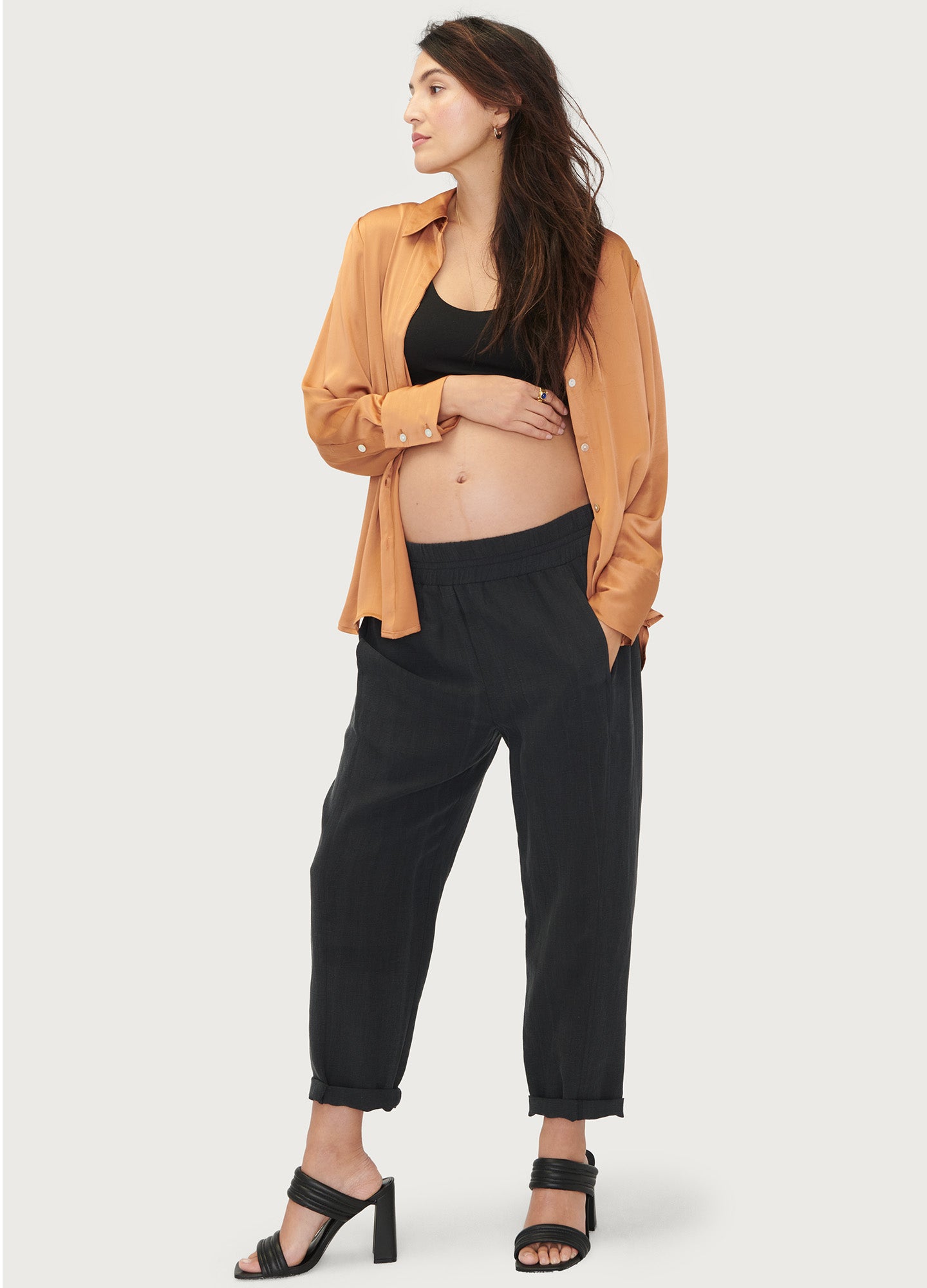 The Asher Maternity Pant - Comfortable Stretch Pregnancy Pants for Women - Perfect for Work, Travel & Everyday Wear