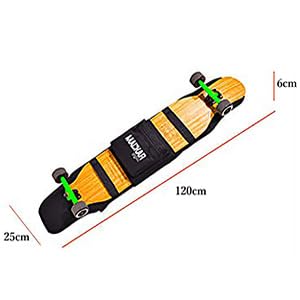**Electric Skateboard Backpack for Men & Women - Foldable Travel Bag with Longboard & Surfskate Carrier - Durable Skateboard Cover for Commuting, Travel & Outdoor Adventures**