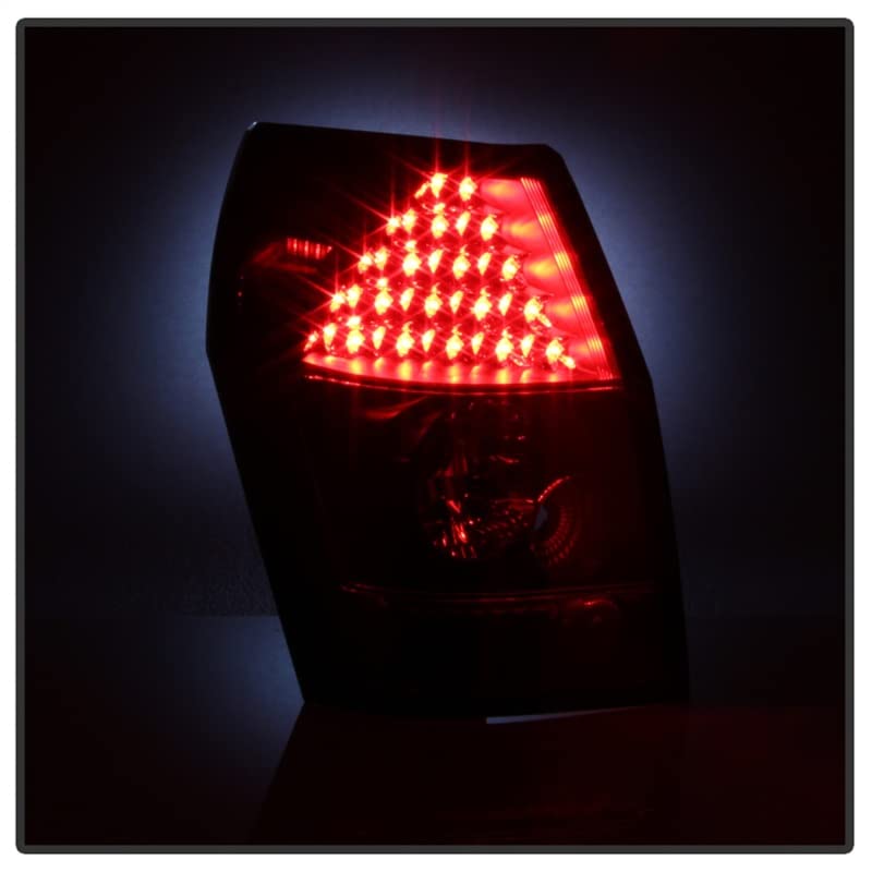 Spyder Auto 5002365 LED Tail Lights Black/Clear - High-Performance Aftermarket Brake Lights for Trucks & SUVs