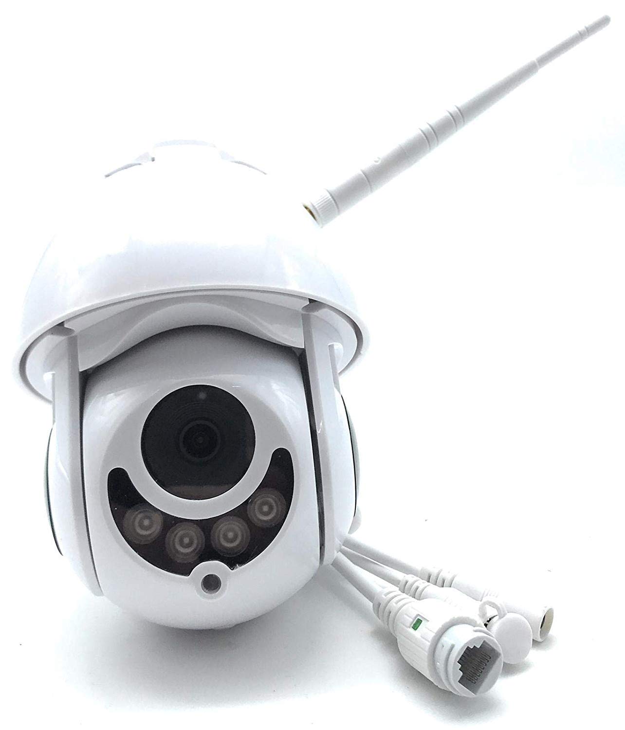 Wireless Motorized IP Security Camera for iOS & Android - 1080p HD WiFi Surveillance with Motion Detection - Ideal for Home, Office & Outdoor Monitoring