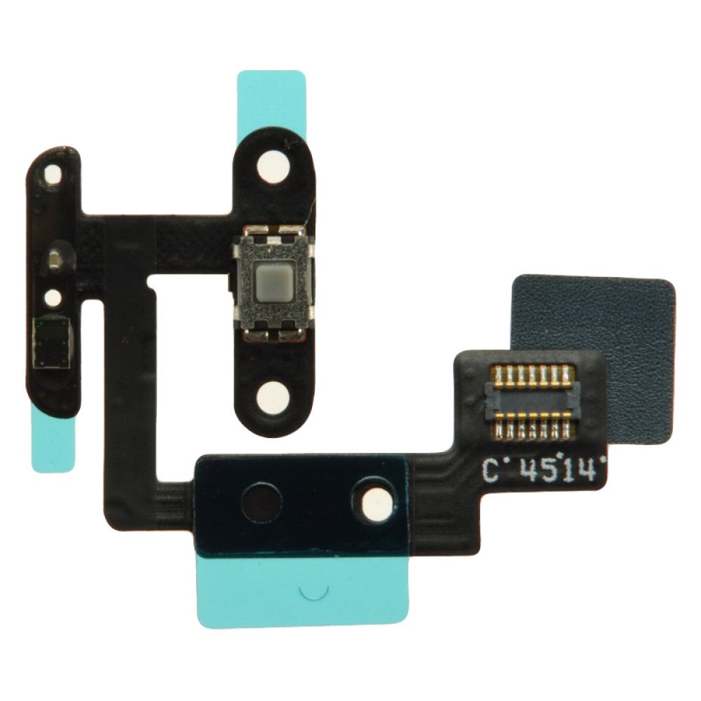 Original Flex Cable (Power Button & Mic) for Apple iPad Air 2 with Glue Card   Optimized:   Apple iPad Air 2 Replacement Flex Cable with Power Button & Microphone - Includes Adhesive Card - Perfect for DIY Repairs & Home Fixes