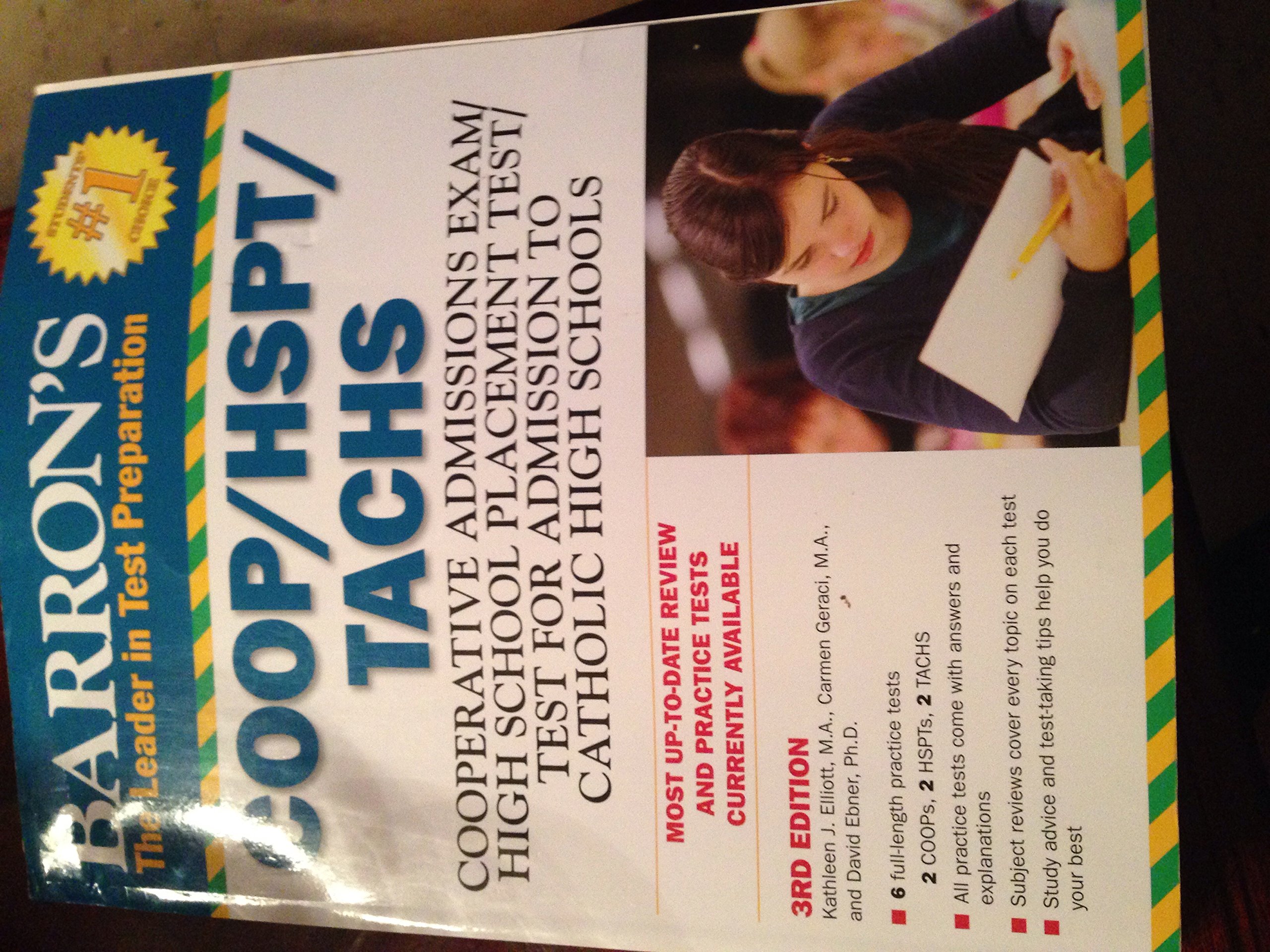 Barron's COOP/HSPT/TACHS Test Prep Books - Comprehensive Study Guides for Catholic High School Entrance Exams | Perfect for Students, Parents & Tutors Preparing for Admissions Tests