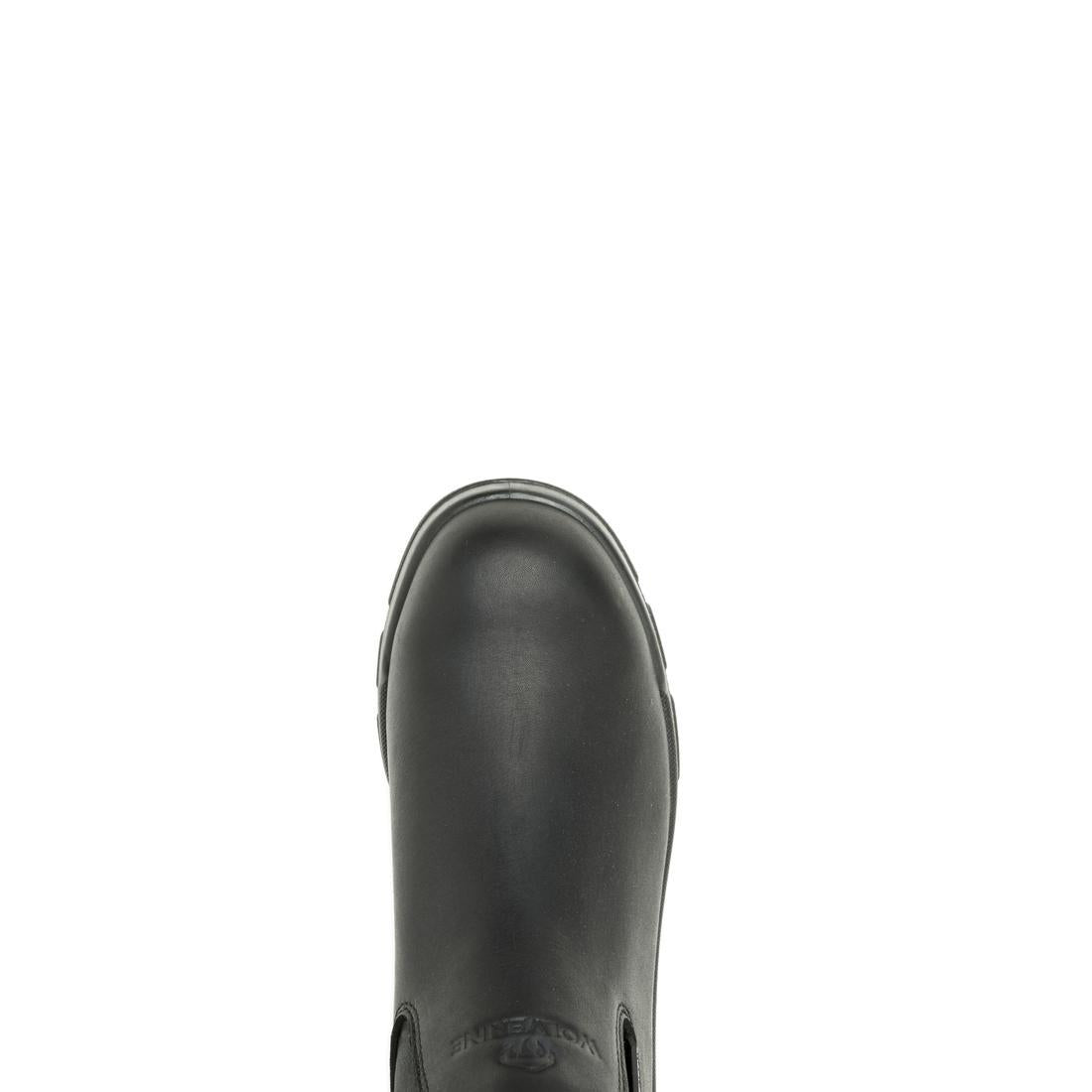 DuraShocks® SR Icon CarbonMax® Romeo Chelsea Work Boot for Men - Black Slip Resistant Safety Shoes for Construction, Warehouse & Outdoor Work