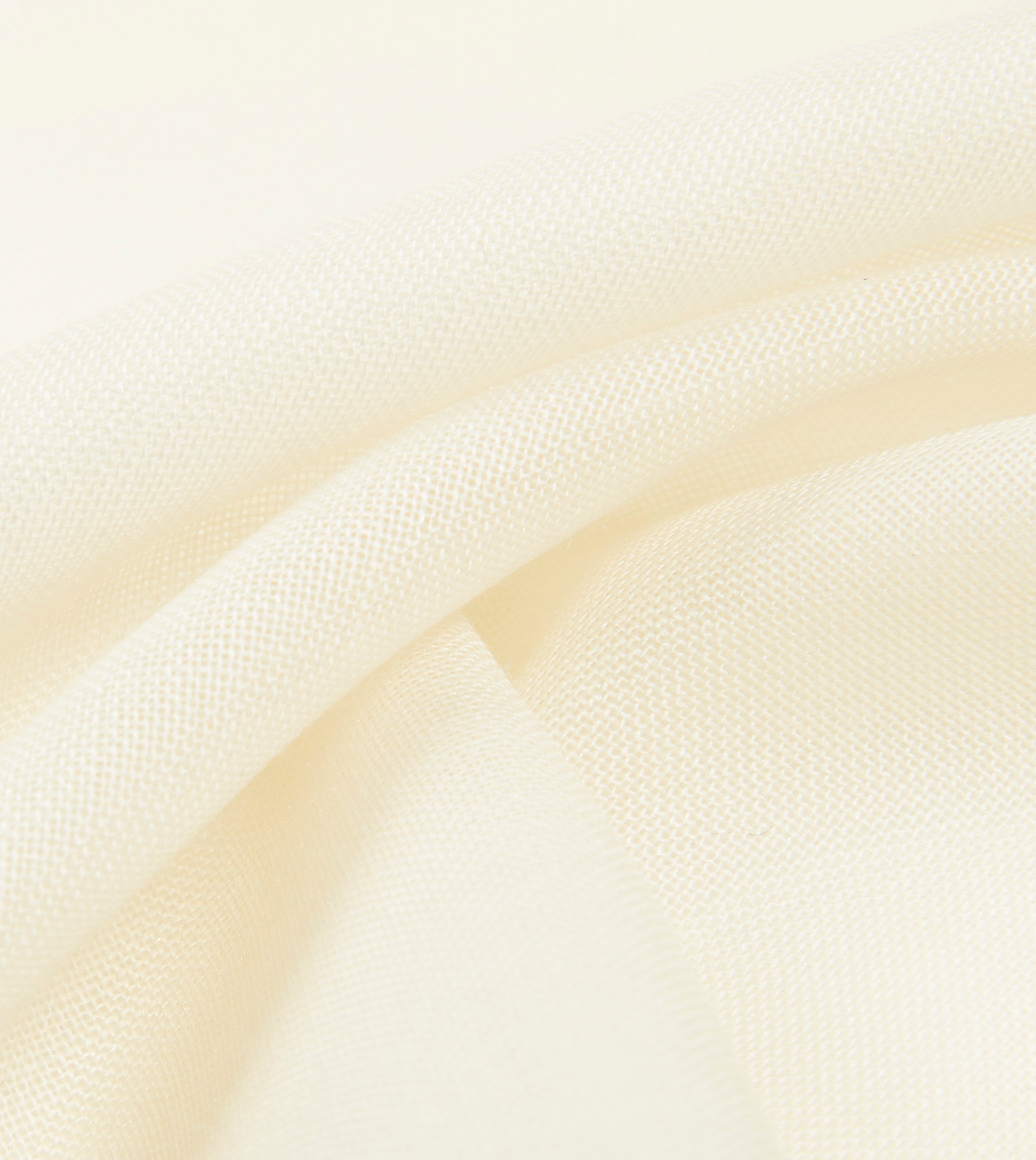 Ivory and Blue Silk Pocket Square with Shoestring Border - Elegant Men's Accessory for Weddings, Business Meetings & Formal Events