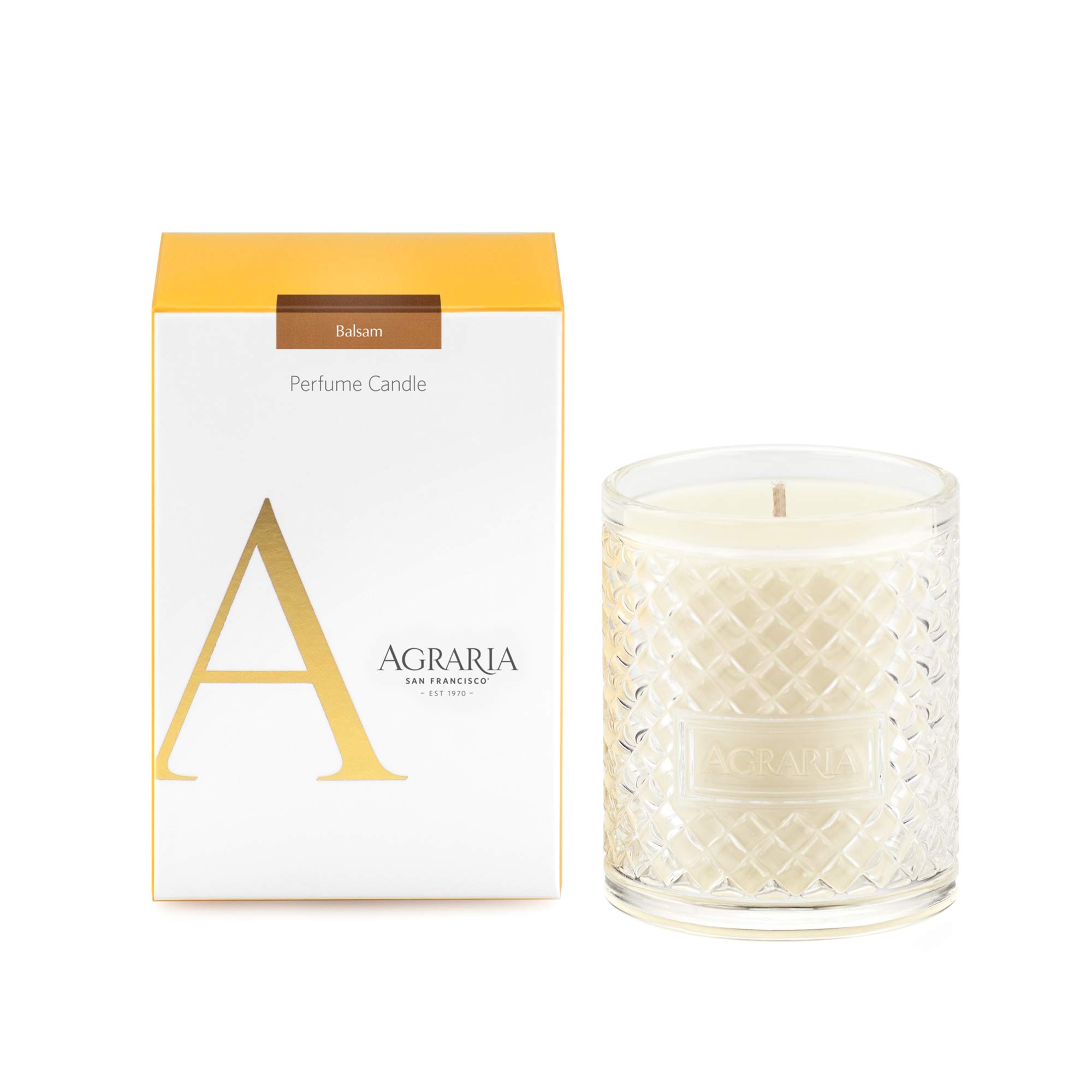 AGRARIA Premium Scented Soy Wax Candles - Vegan, Long-Lasting Home Fragrance (7oz) | Perfect for Relaxation, Romantic Dinners & Spa-Like Atmosphere