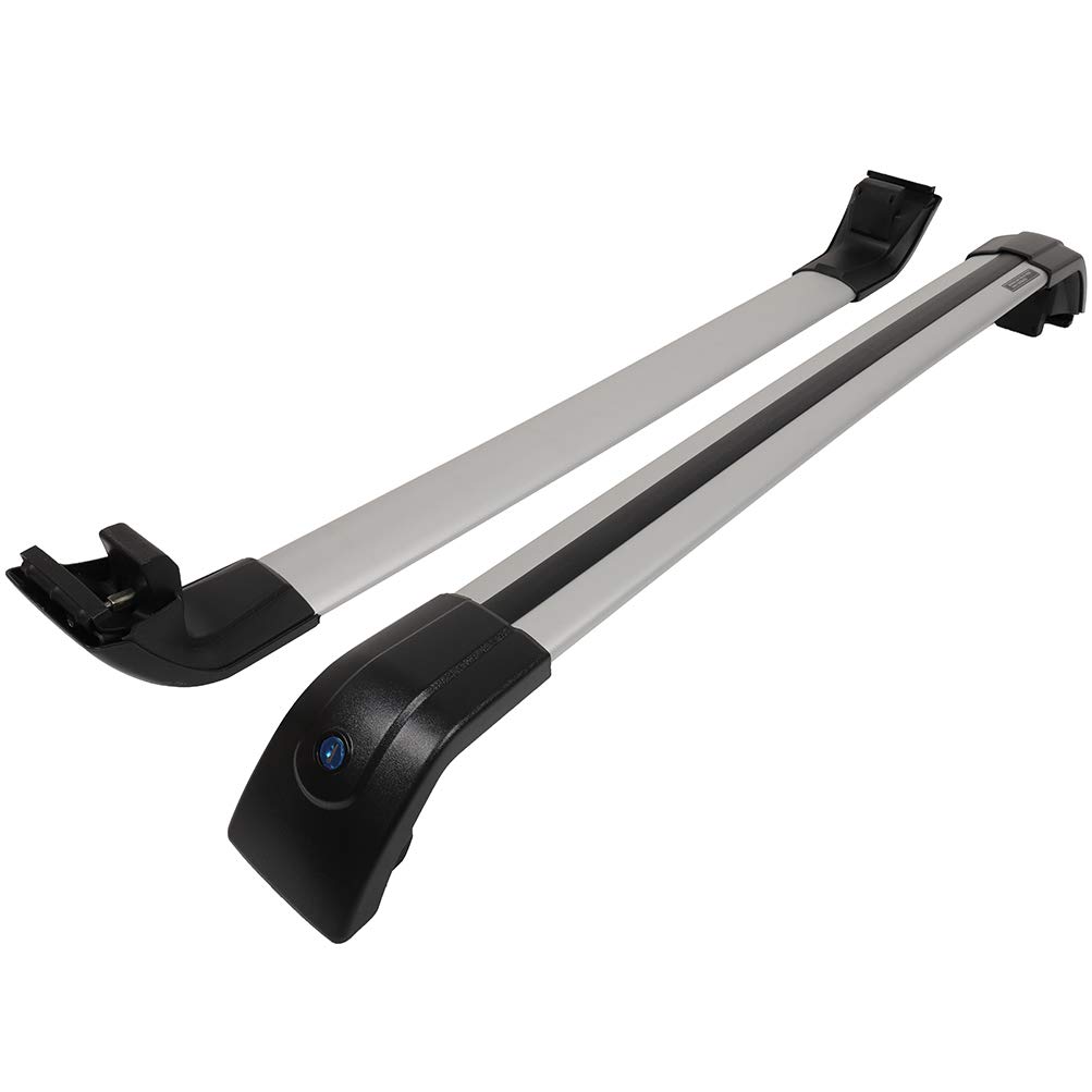 ECCPP Roof Rack Crossbars for Chevrolet Bolt EV 2017-2020 | Heavy Duty Rooftop Cargo Carrier for Luggage, Canoe & Kayak | Fits Side Rails Only | Perfect for Road Trips, Camping & Outdoor Adventures