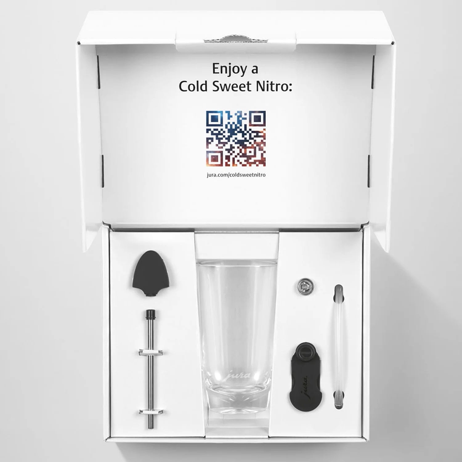 Jura Cold Sweet Nitro Kit #24328 - Premium Nitro Coffee System for Home & Office Use | Barista-Grade Iced Coffee Maker with Sweet Foam Technology | Perfect for Entertaining, Cafes & Coffee Lovers