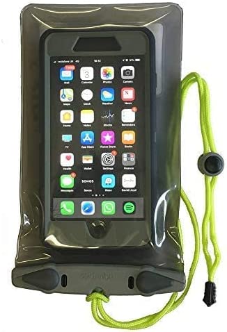 AquaPac Waterproof Phone Case - IPX8 Certified, Universal Fit for iPhone & Android - Perfect for Swimming, Kayaking & Beach Activities