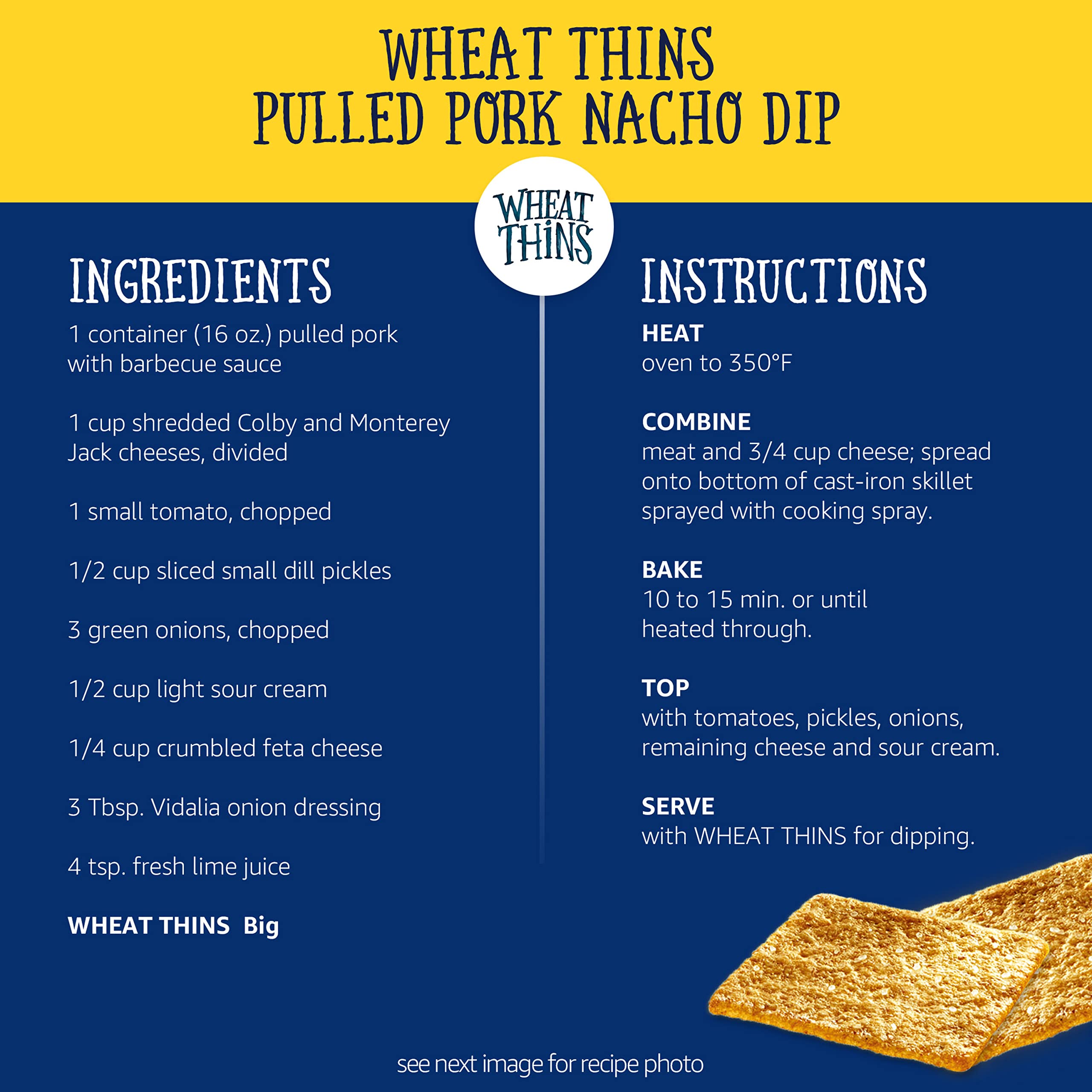 Wheat Thins BIG Snacks - Whole Grain Wheat Crackers (6-8 oz Boxes) | Bulk Healthy Snacks for Parties, School Lunches & On-The-Go