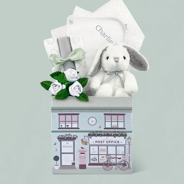 Personalized Baby Gift Set - Custom Newborn Gift Box for Baby Showers, Birthdays & Christenings - SKU: LBG1066 - Perfect for Special Occasions & Keepsake Memories
