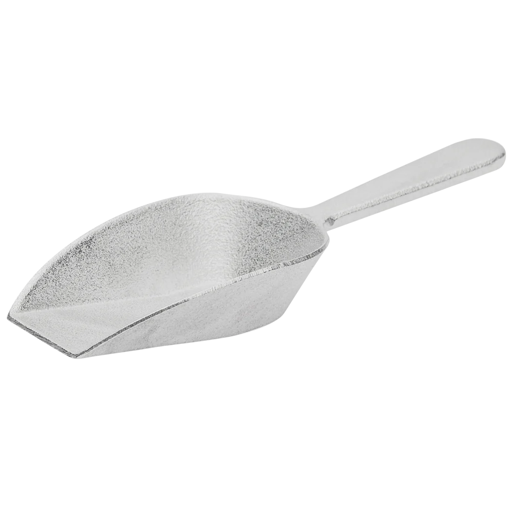 24 Oz Flat Bottom Aluminum Scoop - Heavy Duty Stainless Steel Ice Cream Scooper for Kitchen, Restaurant & Dessert Shop - Perfect for Ice Cream, Gelato, Cookie Dough & Baking Ingredients