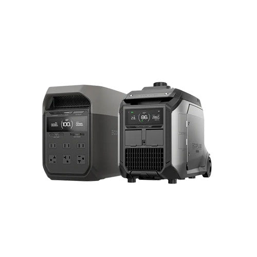 EcoFlow DELTA 3 Portable Power Station 3000W | Solar Generator for Camping, RV & Home Backup | Fast Charging, 3600Wh Capacity, 6 AC Outlets