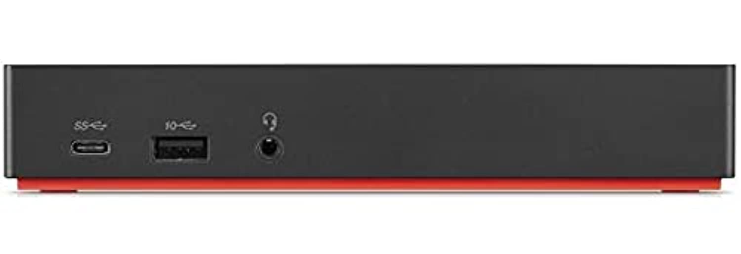 Lenovo ThinkPad USB-C Dock Gen 2 (40AS0090) - Dual 4K Display, 10 USB Ports, Ethernet - Perfect for Home Office & Remote Work Setup