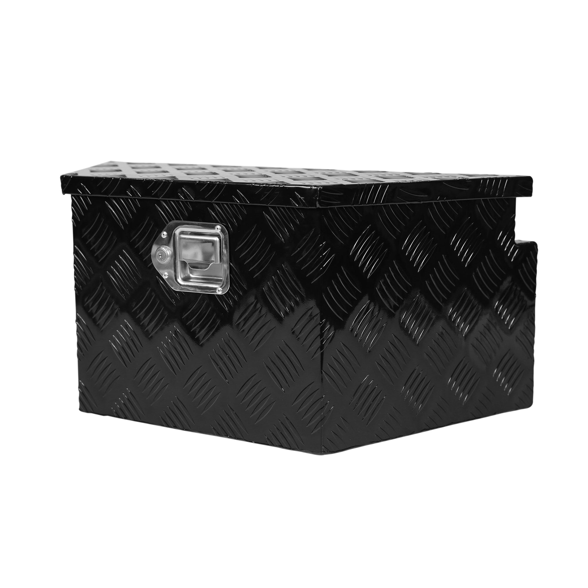 26 Inch Aluminum Tool Box with Lock - Waterproof Truck Bed Storage Organizer for Pickup, RV & Trailer (26.2