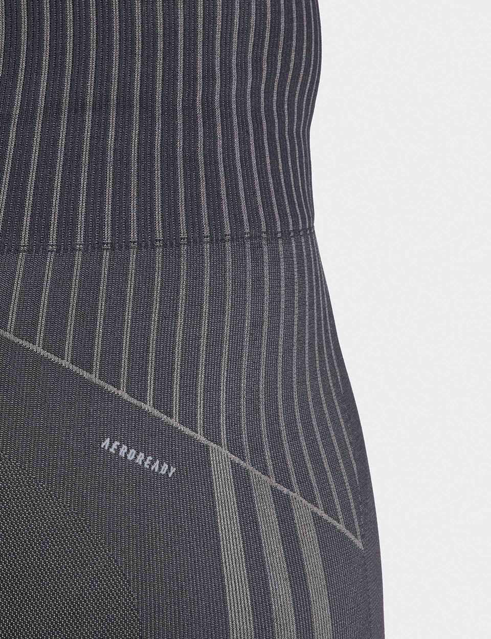 Seamless Branded 7/8 Leggings for Women - High Waist Yoga Pants - Black Workout Leggings for Running, Gym & Lounge