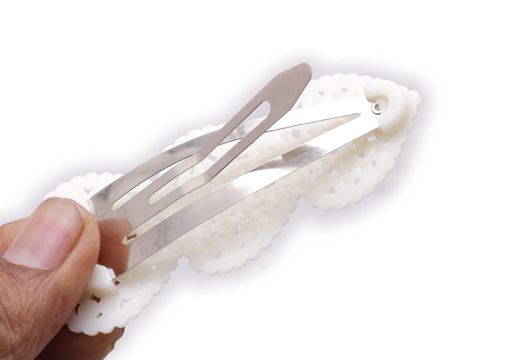 Elegant Korean Style Pearl Alligator Hair Clips for Women - Sweet Artificial Pearl Snap Barrette Hairpins - Hair Accessories for Girls & Women (Pack of 9) - Perfect for Weddings, Parties & Daily Styling