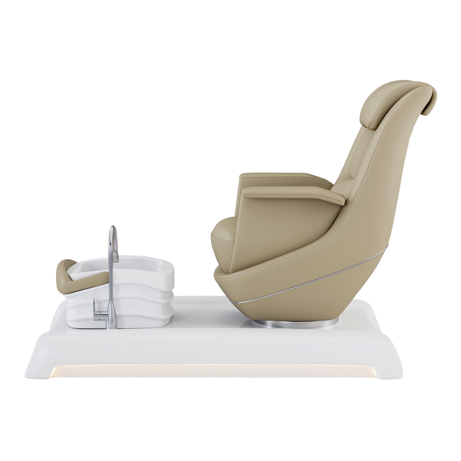 BENORAVO Modern Pedicure Spa Chair - Adjustable Massage Salon Chair for Nail & Foot Care - Perfect for Home Spa, Nail Salons & Beauty Parlors