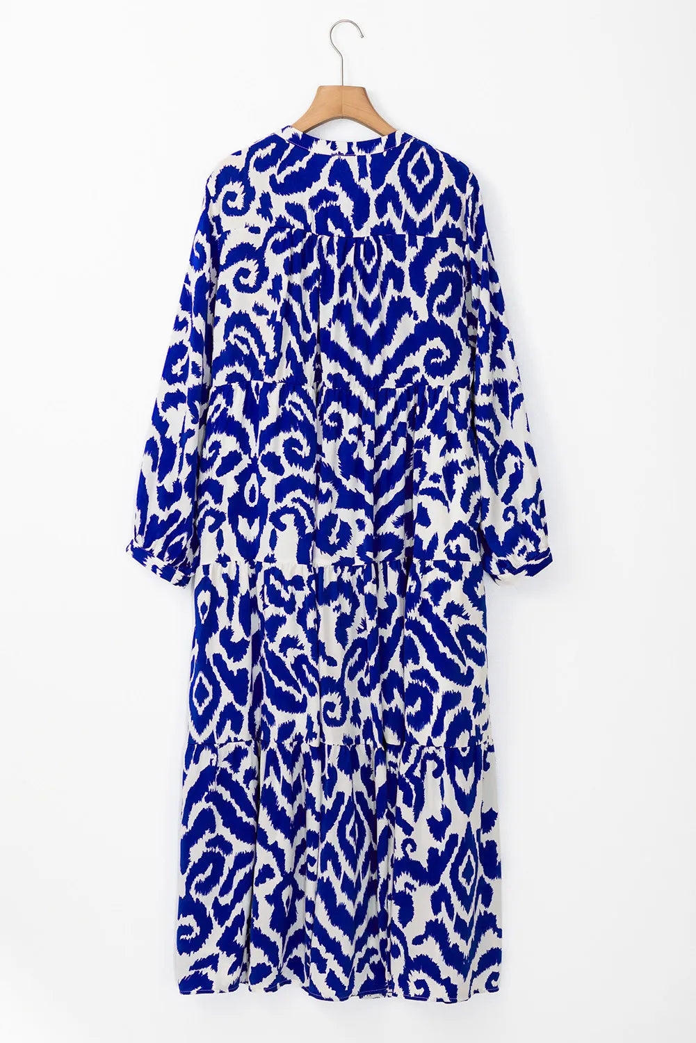 Elegant Long Sleeve Midi Dress for Women - Flowy A-Line Party Dress with Pockets - Perfect for Weddings, Office Wear & Fall Fashion