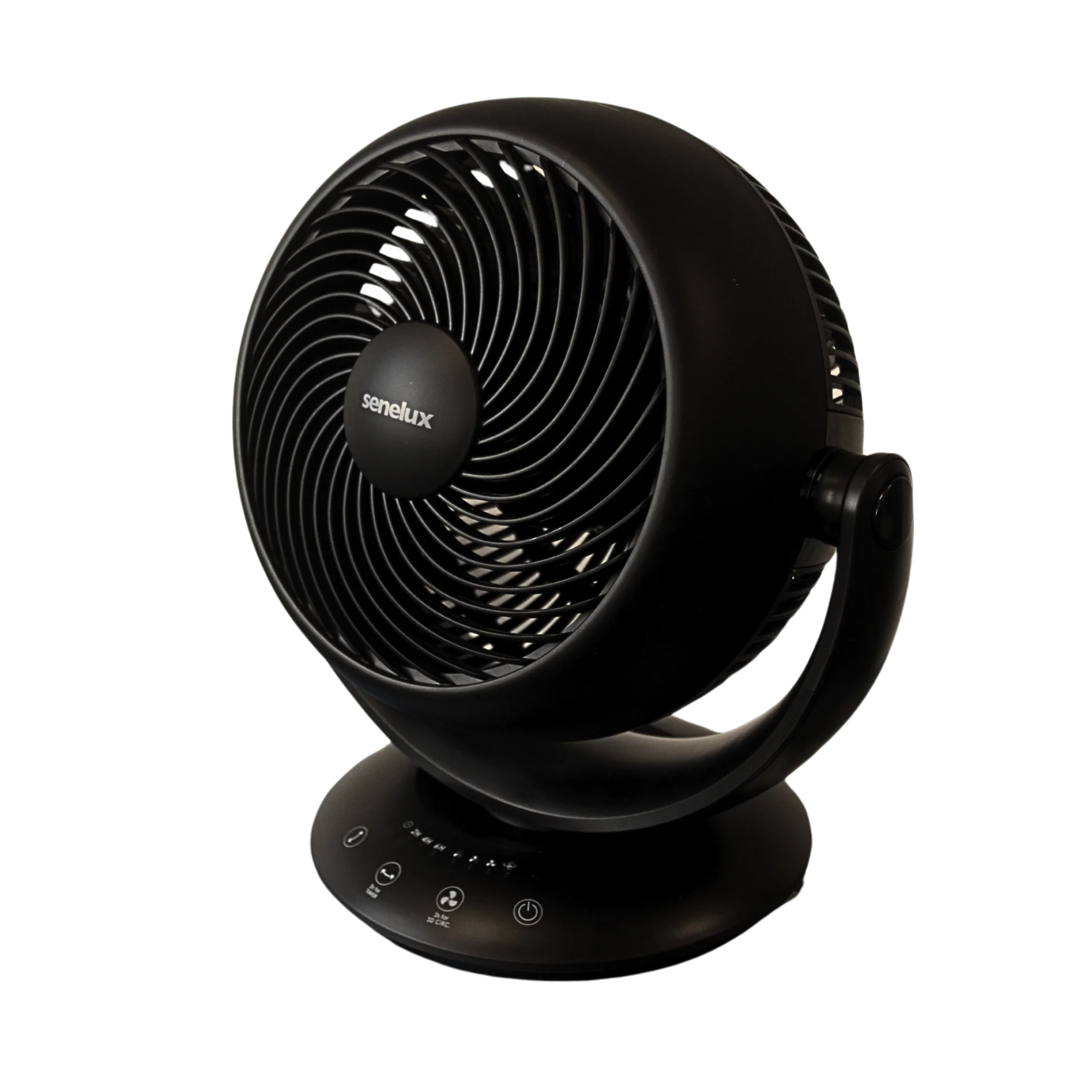 Senelux 8 Inch Cooling Fan with Remote Control & Auto Oscillation - Perfect for Home, Office, and Bedroom Cooling