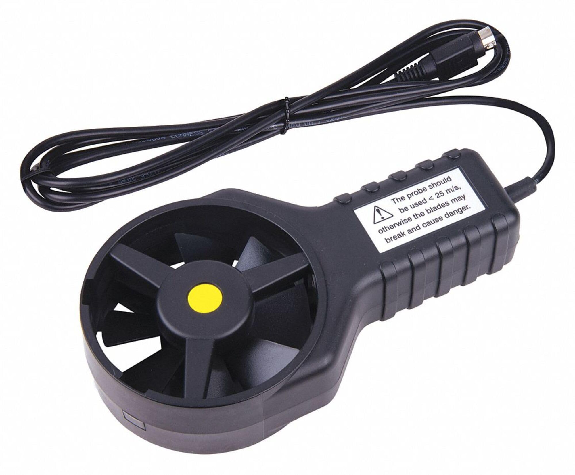 REED Instruments R4000SD-PROBE Replacement Rotating Vane Probe for HVAC Airflow Measurement - Compatible with R4000SD Anemometer - Durable Wind Speed Sensor for Industrial & HVAC Applications