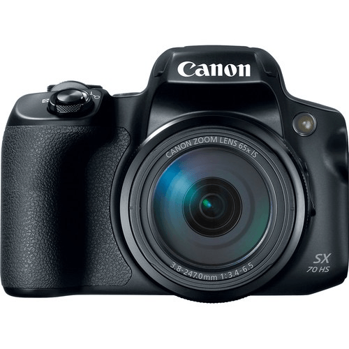 Canon PowerShot SX70 HS Digital Camera with 65x Optical Zoom, 4K Video & Wi-Fi - Perfect for Travel, Wildlife Photography and Vlogging