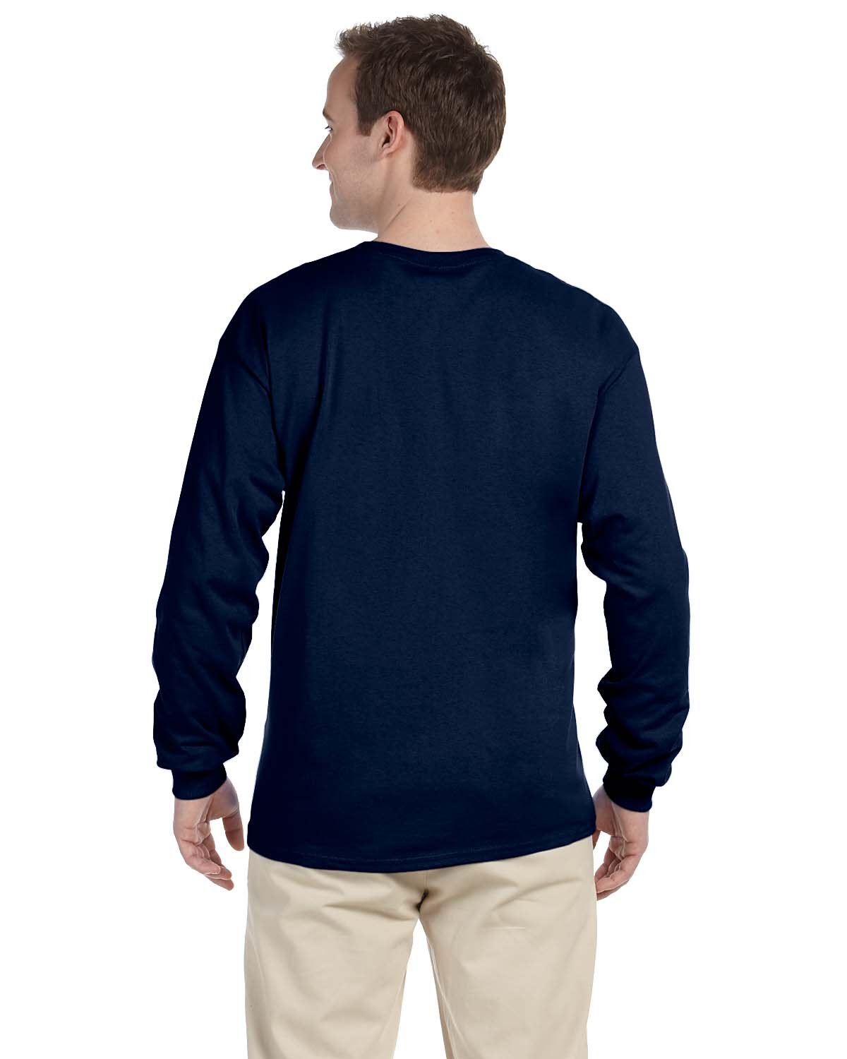 Fruit of the Loom Men's & Women's Ribbed Cuff Jersey T-Shirt - Soft Cotton Crewneck Tee for Casual Wear, Workout & Everyday Comfort