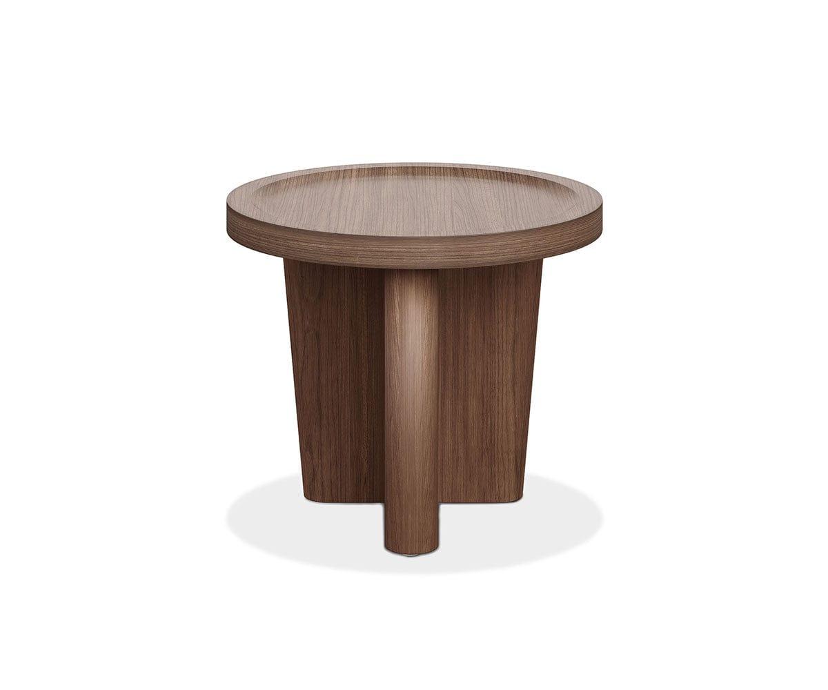 Liona Round End Table - Modern Side Table for Living Room, Bedroom, or Office - Perfect for Coffee, Books, and Decor