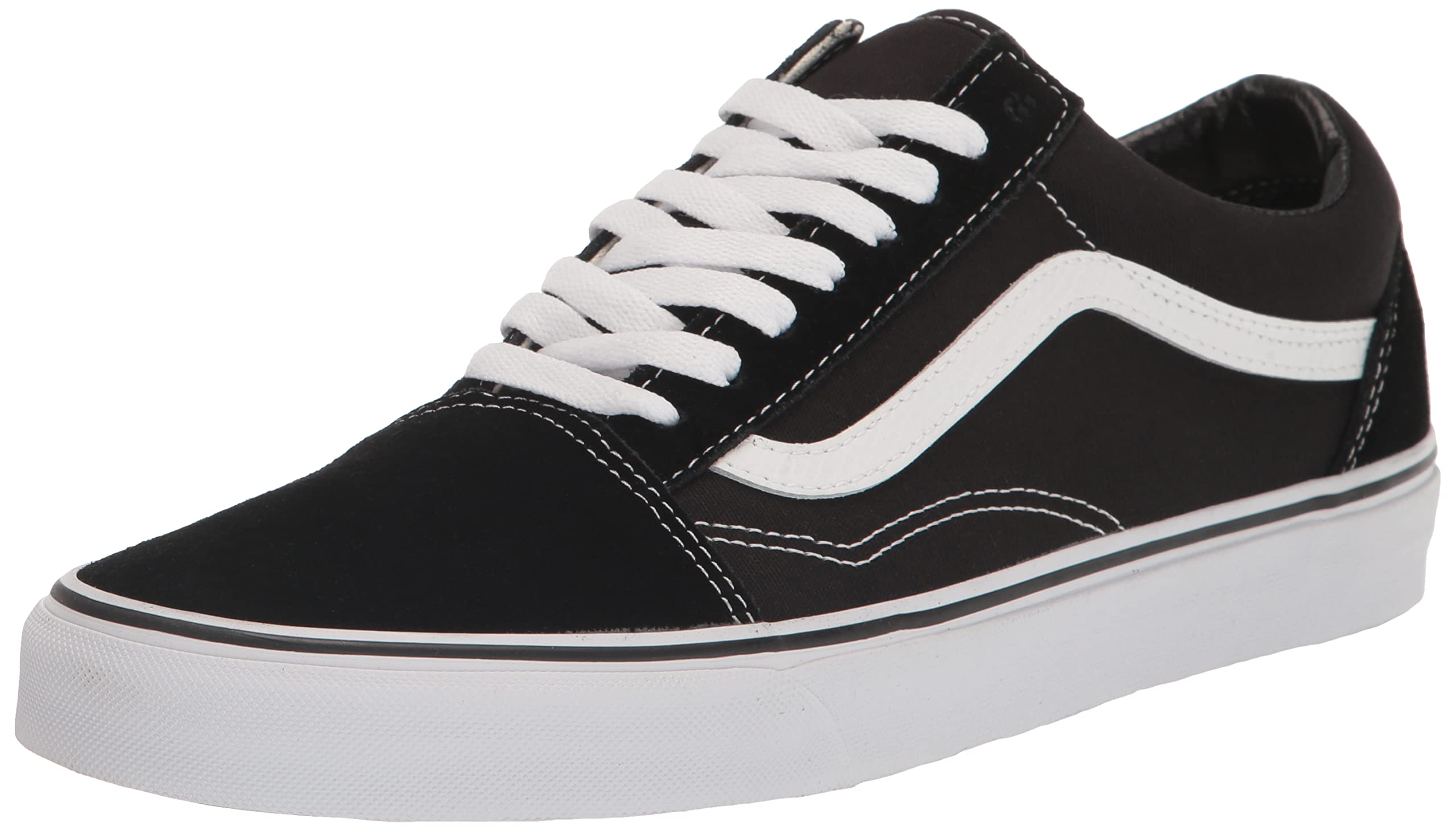 Vans Unisex Old Skool Classic Skate Shoes - Black & White Checkerboard Sneakers for Men & Women | Comfortable Skateboarding, Casual Wear & Street Style Fashion
