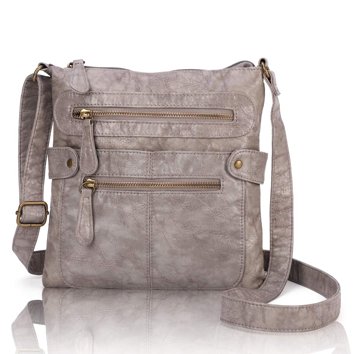 Angel Barcelo Women's Crossbody Bag - Ultra Soft Leather Shoulder Purse & Handbag for Everyday Use, Work, Travel & Casual Outings