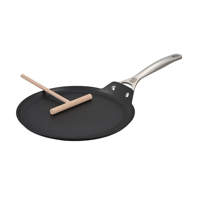 Premium Non-Stick Crepe Pan - Heavy Duty Scratch Resistant PFOA-Free Pancake Maker for French Crepes, Tortillas & Breakfast - Perfect for Home Cooking & Restaurant Use