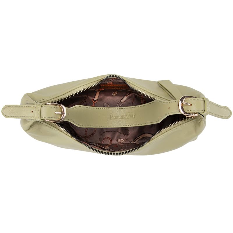 Montana West Medium Shoulder Purse for Women - Stylish Crescent Hobo Bag with Adjustable Strap, Perfect for Work, Travel & Everyday Use