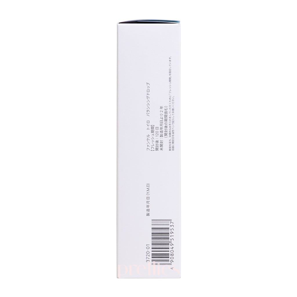 FANCL Toiro Balancing Drop 120ml | Hydrating Facial Essence for Dry & Sensitive Skin | Daily Skincare Routine & Travel Essential