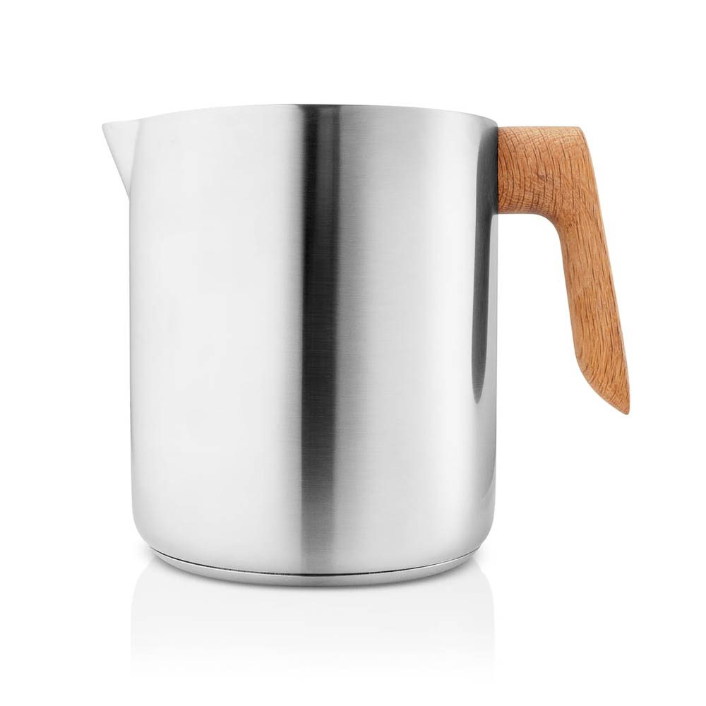 EVA SOLO Nordic Kitchen 1L Stainless Steel Induction Kettle - Perfect for Modern Kitchens, Tea & Coffee Brewing, Home & Office Use
