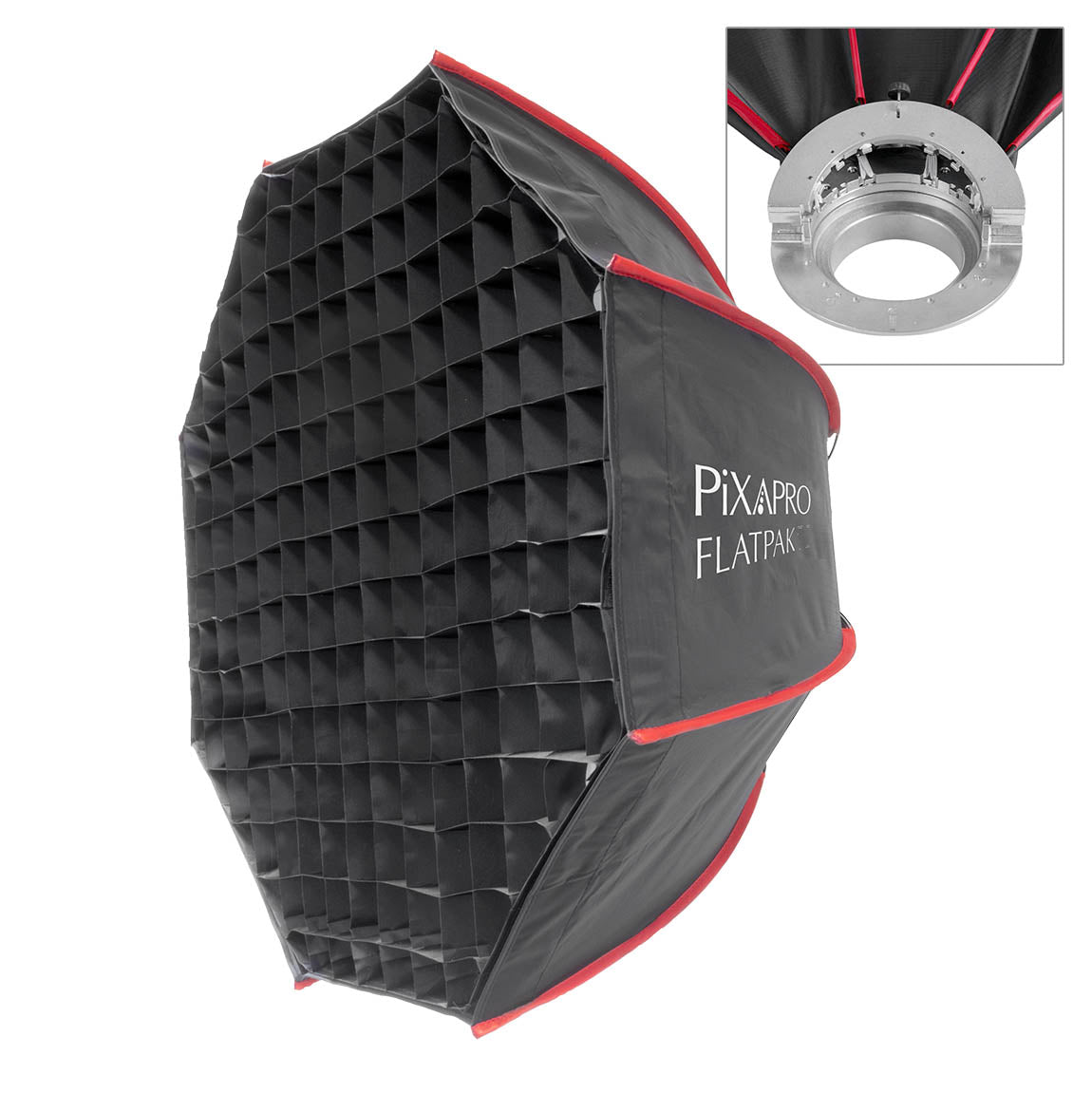 Professional Photography Softbox Lighting Kit - 3-Piece FlatPak Softbox Bundle with Multiple Sizes & Shapes for Studio, Portrait, and Product Photography