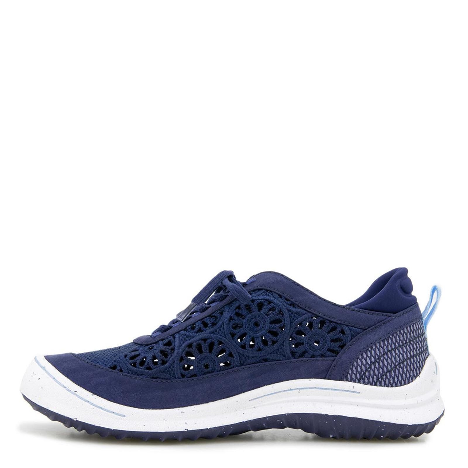 Jambu Women's Sunny Plant-Based Dark Denim Sneakers Size 10 - Comfortable Vegan Shoes for Walking, Hiking & Everyday Wear