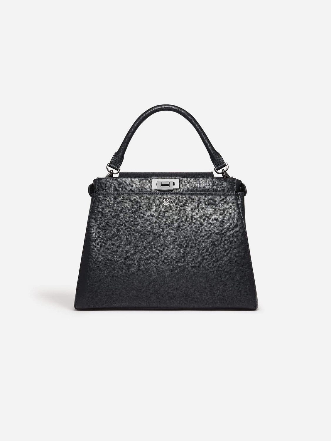 Vegan Leather Shoulder Bag for Women | Stylish & Durable Black Crossbody Purse | Perfect for Work, Travel & Everyday Use