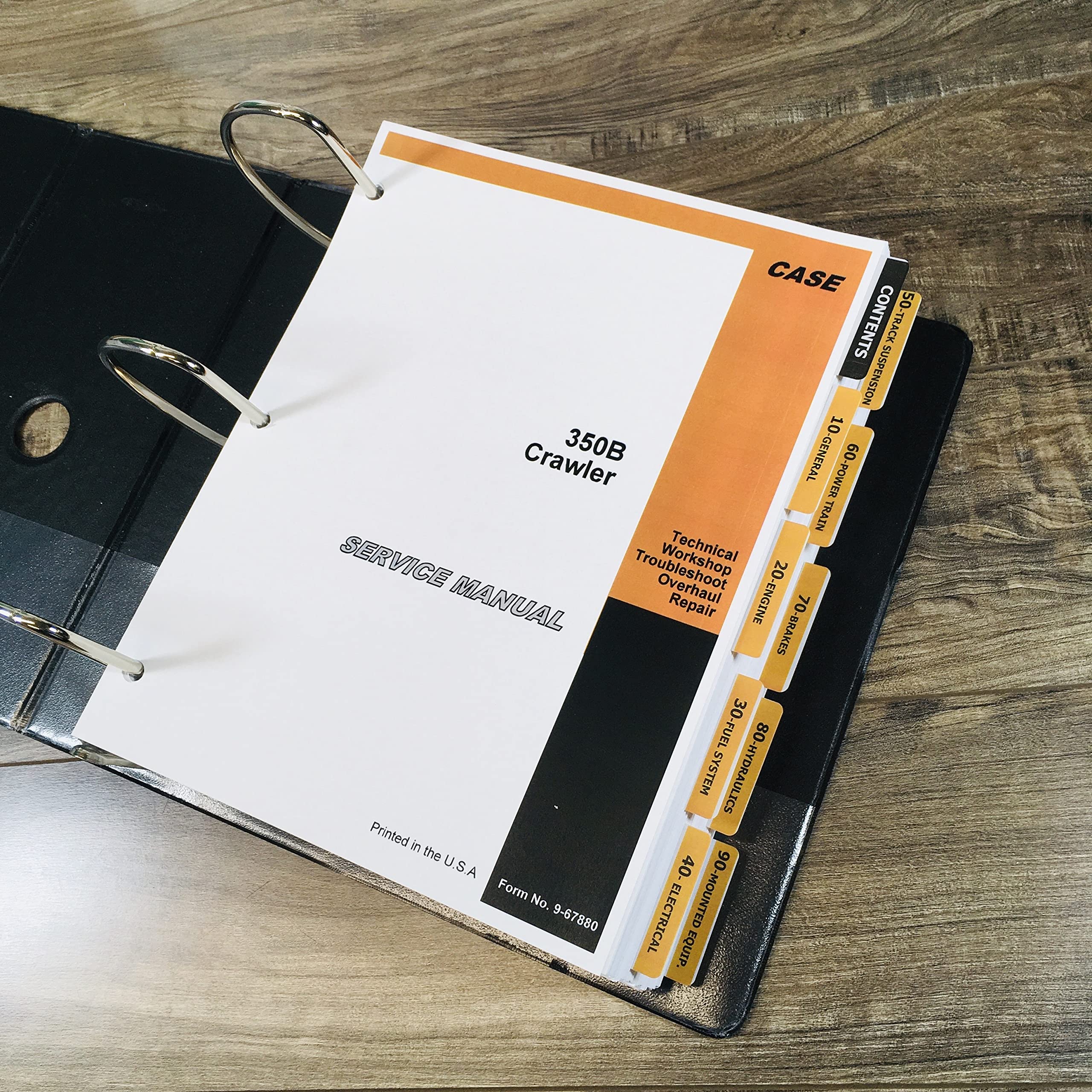 Case 350B Crawler Dozer Loader Service & Repair Manual - Technical Shop Book for Maintenance & Troubleshooting | DIY Fixes & Professional Mechanic Guide