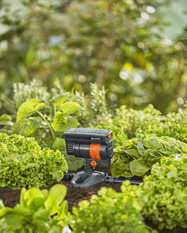 Gardena Oscillating Sprinkler OS 90 13325 - Premium Lawn Watering System for Medium to Large Yards | Perfect for Grass, Gardens & Landscaping