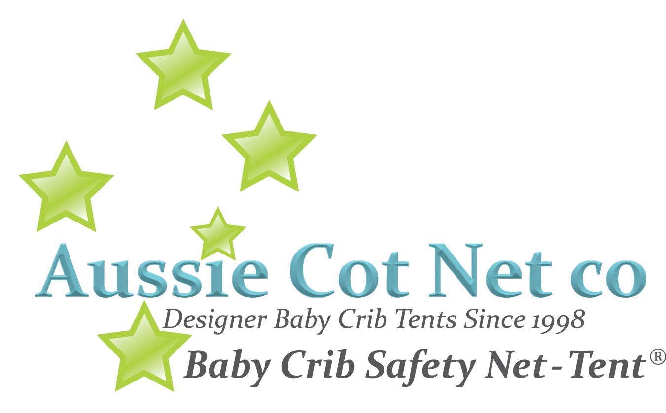 Aussie Cot Net - Baby Crib Tent with Mosquito Protection | Safe & Secure Toddler Proof Crib Netting to Prevent Climbing Out | Perfect for Nursery, Daycare & Travel Use