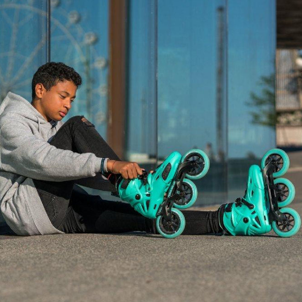 Powerslide Imperial 125 Jade Inline Skates for Adults - High-Performance Rollerblades for Fitness & Urban Skating - Perfect for Outdoor Exercise & City Commuting